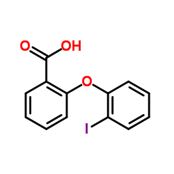 2-(2-Iodophenoxy)benzoic acid Structure