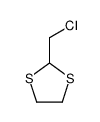 2-(chloromethyl)-1,3-dithiolane Structure