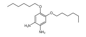 4,5-dihexoxybenzene-1,2-diamine结构式