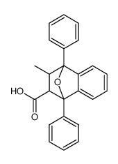 3-methyl-1,4-diphenyl-1,2,3,4-tetrahydro-1,4-epoxido-naphthalene-2-carboxylic acid结构式
