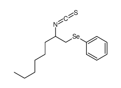 2-isothiocyanatooctylselanylbenzene Structure