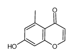 4H-1-Benzopyran-4-one, 7-hydroxy-5-Methyl-结构式