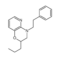 4-(2-phenylethyl)-2-propyl-2,3-dihydropyrido[3,2-b][1,4]oxazine Structure