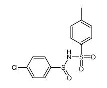 N-(4-chlorophenyl)sulfinyl-4-methylbenzenesulfonamide结构式