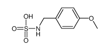 (4-methoxyphenyl)methylsulfamic acid结构式