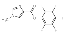 PENTAFLUOROPHENYL 1-METHYL-1H-IMIDAZOLE-4-CARBOXYLATE Structure