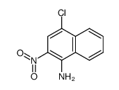 4-chloro-2-nitro-1-naphthylamine结构式