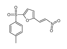 2-(4-methylphenyl)sulfonyl-5-(2-nitroethenyl)furan结构式