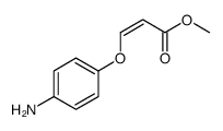 methyl 3-(4-aminophenoxy)prop-2-enoate Structure