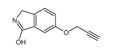 6-prop-2-ynoxy-2,3-dihydroisoindol-1-one Structure