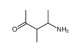 2-Pentanone, 4-amino-3-methyl- (9CI) structure