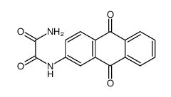 N'-(9,10-dioxoanthracen-2-yl)oxamide结构式