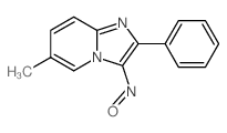 Imidazo[1,2-a]pyridine, 6-methyl-3-nitroso-2-phenyl- structure