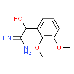 Benzeneethanimidamide,-alpha--hydroxy-2,3-dimethoxy-结构式