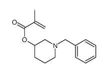 1-benzyl-3-piperidyl methacrylate结构式