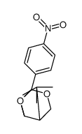 1-tert-butyl-4-(4-nitrophenyl)-3,5,8-trioxabicyclo[2.2.2]octane Structure
