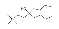 5-(2-(trimethylsilyl)ethyl)nonan-5-ol Structure