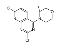 (S)-4-(2,7-dichloropyrido[2,3-d]pyrimidin-4-yl)-3-MethylMorpholine结构式