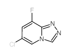 6-Chloro-8-fluoro-[1,2,4]triazolo[4,3-a]pyridine Structure