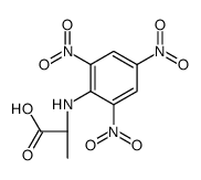 (2S)-2-(2,4,6-trinitroanilino)propanoic acid结构式