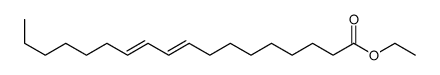 ethyl octadeca-9,11-dienoate结构式