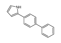 2-(4-phenylphenyl)-1H-pyrrole Structure