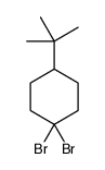 1,1-dibromo-4-tert-butylcyclohexane结构式