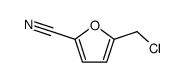 5-chloromethylfuran-2-carbonitrile结构式