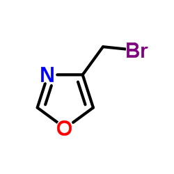 4-(溴甲基)噁唑结构式
