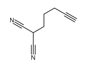 2-pent-4-ynylpropanedinitrile Structure