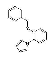 1-(2-benzylthiophenyl)pyrrole Structure