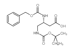 (R)-4-(Boc-氨基)-3-(Z-氨基)丁酸图片