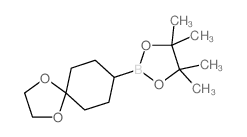 1,4-Dioxaspiro[4.5]decane-8-boronic acid pinacol ester structure