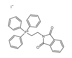 (2-(1,3-dioxoisoindolin-2-yl)ethyl)triphenylphosphonium iodide结构式