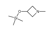 1-methyl-3-((trimethylsilyl)oxy)azetidine Structure