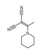 2-cyano-3-(1-piperidino)crotononitrile Structure
