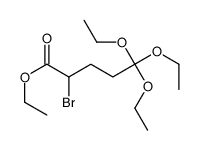 ethyl 2-bromo-5,5,5-triethoxypentanoate结构式