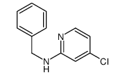 N-benzyl-4-chloropyridin-2-amine结构式