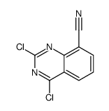 2,4-dichloroquinazoline-8-carbonitrile structure