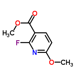 Methyl 2-fluoro-6-methoxynicotinate Structure