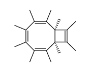 Decamethylbicyclo[6.2.0]deca-2,4,6,9-tetraen Structure