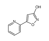 3(2H)-Isoxazolone,5-(2-pyridinyl)-(9CI) Structure