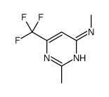 N,2-dimethyl-6-(trifluoromethyl)pyrimidin-4-amine Structure
