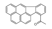 12-acetylindeno<1,2,3-cd>pyrene Structure