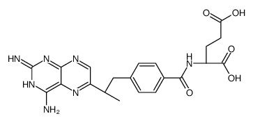9-methyl-10-deazaminopterin Structure