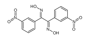 1,2-bis(3-nitrophenyl)ethane-1,2-dione dioxime结构式