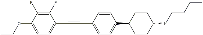 1-乙氧基-2,3-二氟-4-[[4-(反式-4-戊基环己基)苯基]乙炔基]苯图片