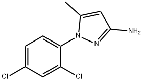 1-(2,4-dichlorophenyl)-5-methyl-1H-pyrazol-3-amine Structure