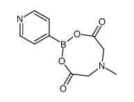 4-pyridyl MIDA boronate Structure