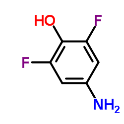 4-Amino-2,6-difluorophenol structure